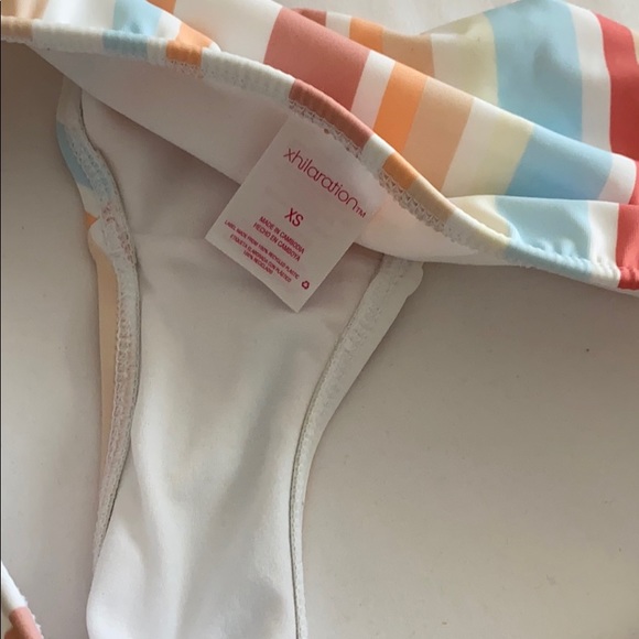 Target xhiliration striped multicolor bikini - Picture 5 of 5